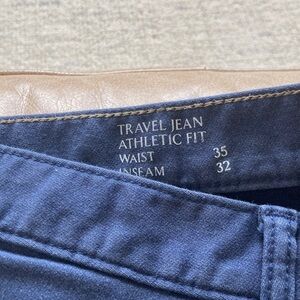 Banana Republic Factory Blue Chinos travel Jean